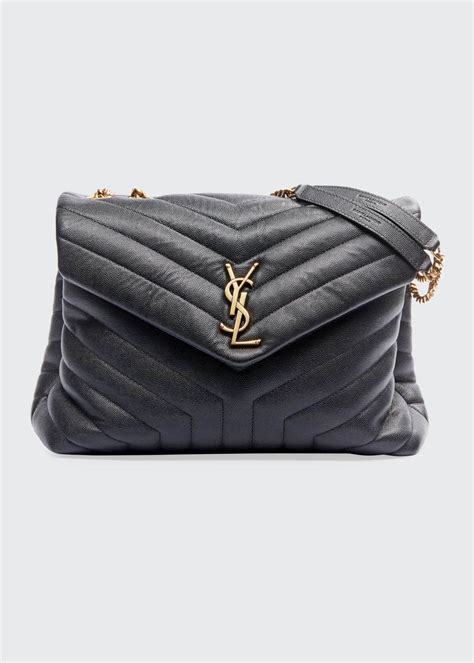 ysl pebble leather bag|YSL shoulder bag black.